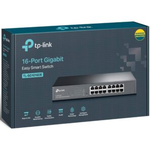 TP-LInk-conmutador Gigabit de 8 puertos, conmutador inteligente Ethernet, concentrador de red Ethernet de 1000Mbps, 1GE, RJ45, 1gb, divisor Lan de Internet, TL-SG1008D